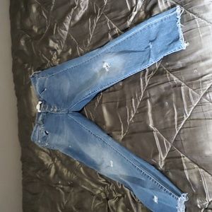 Size 6 ripped denim jeans